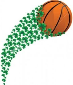 Time out while we sweep all these clovers off the court.